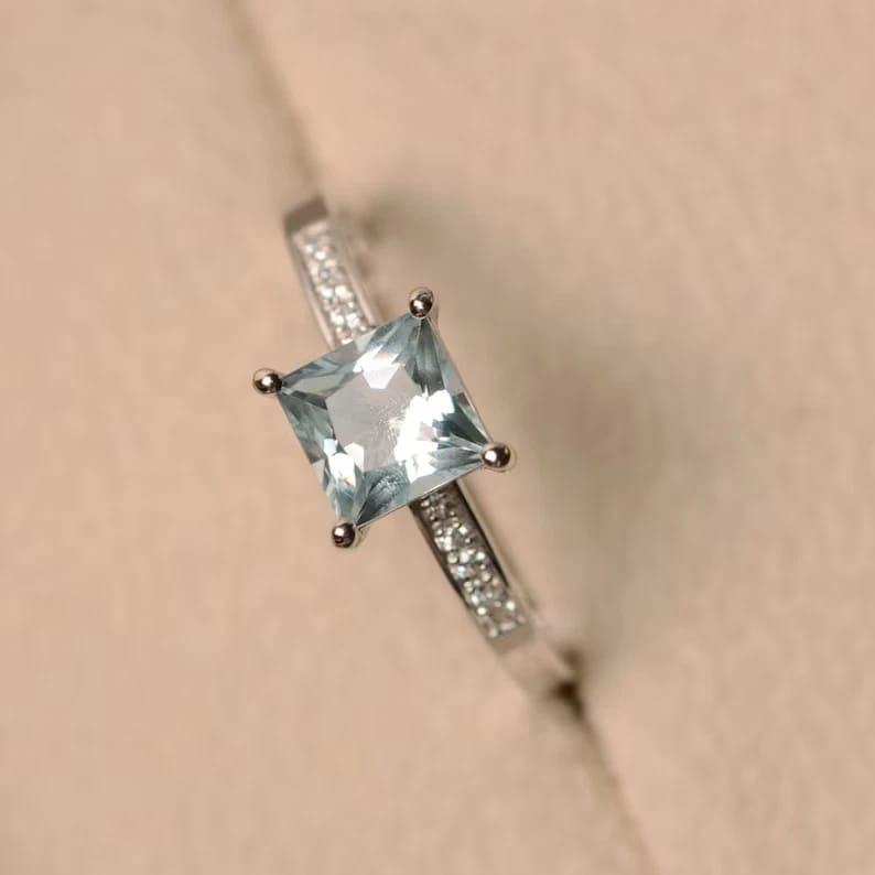 Elegant Artisan Silver Ring with Stone Detailing