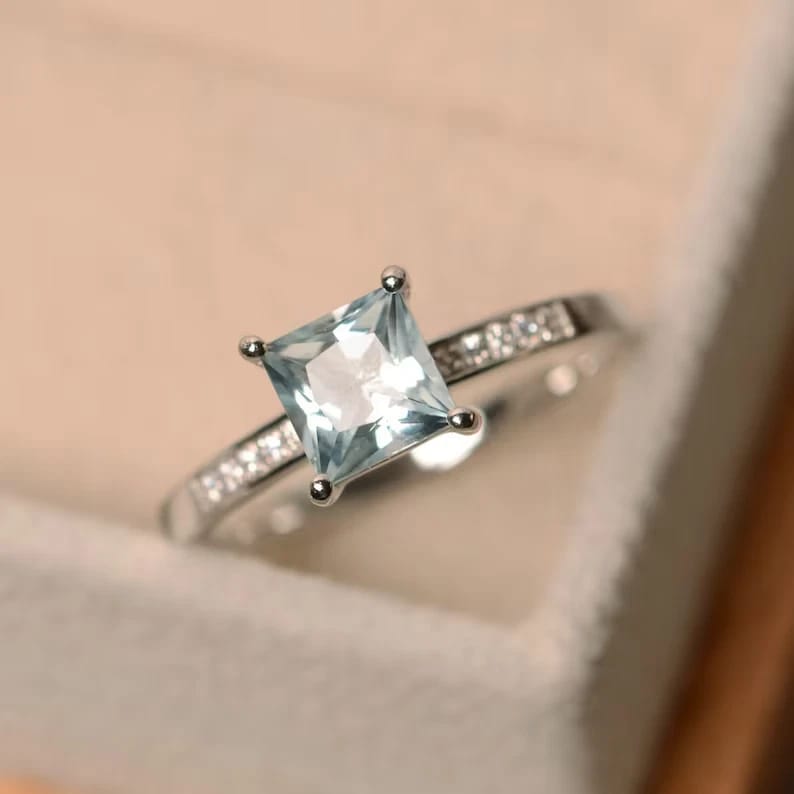 Elegant Artisan Silver Ring with Stone Detailing