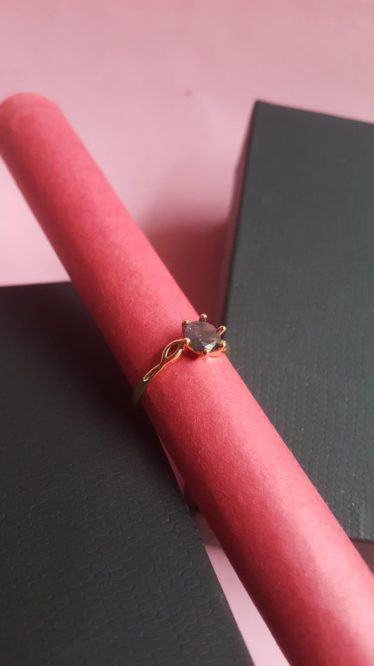 Minimal Dusk Wrap Ring