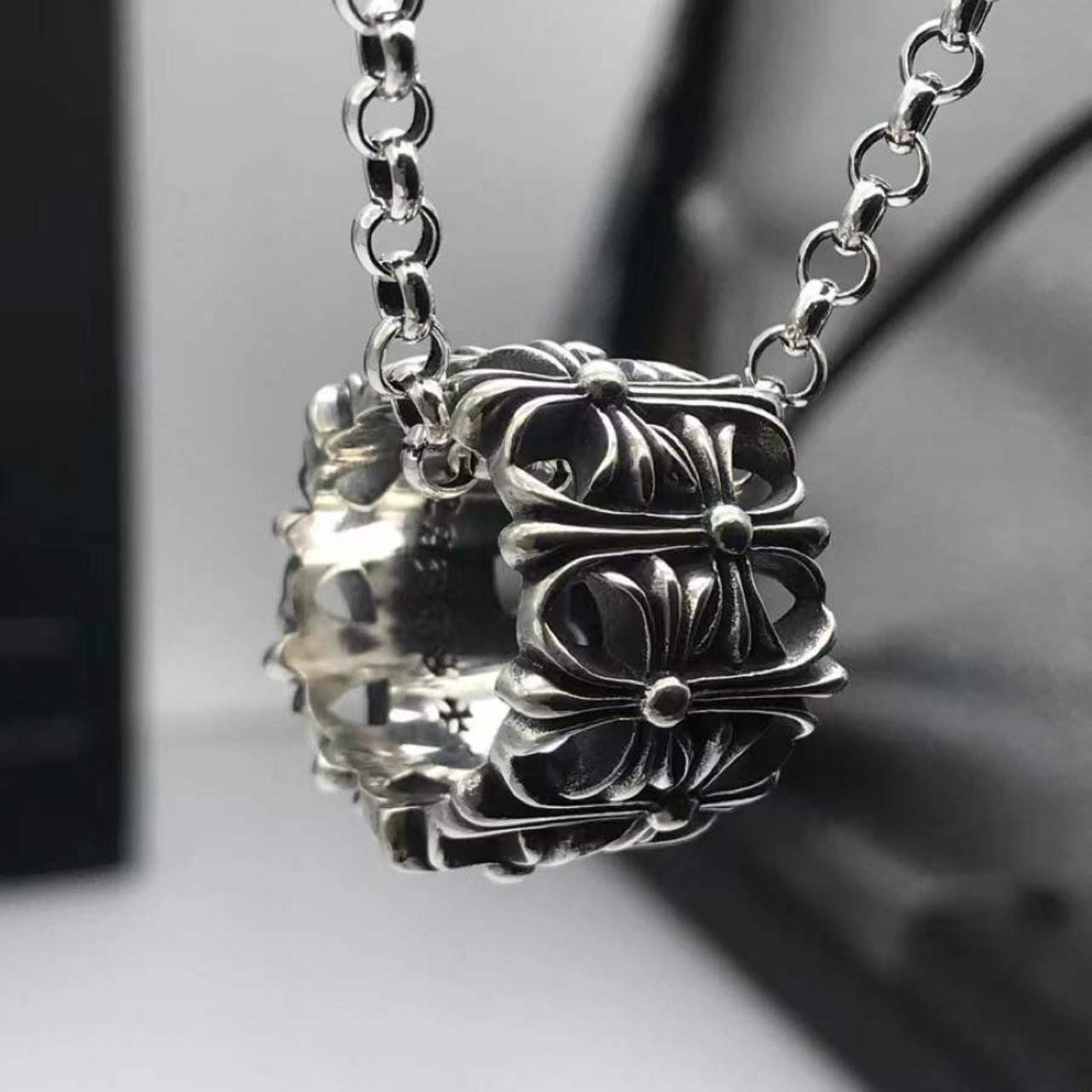 Bold Filigree Ring Pendant